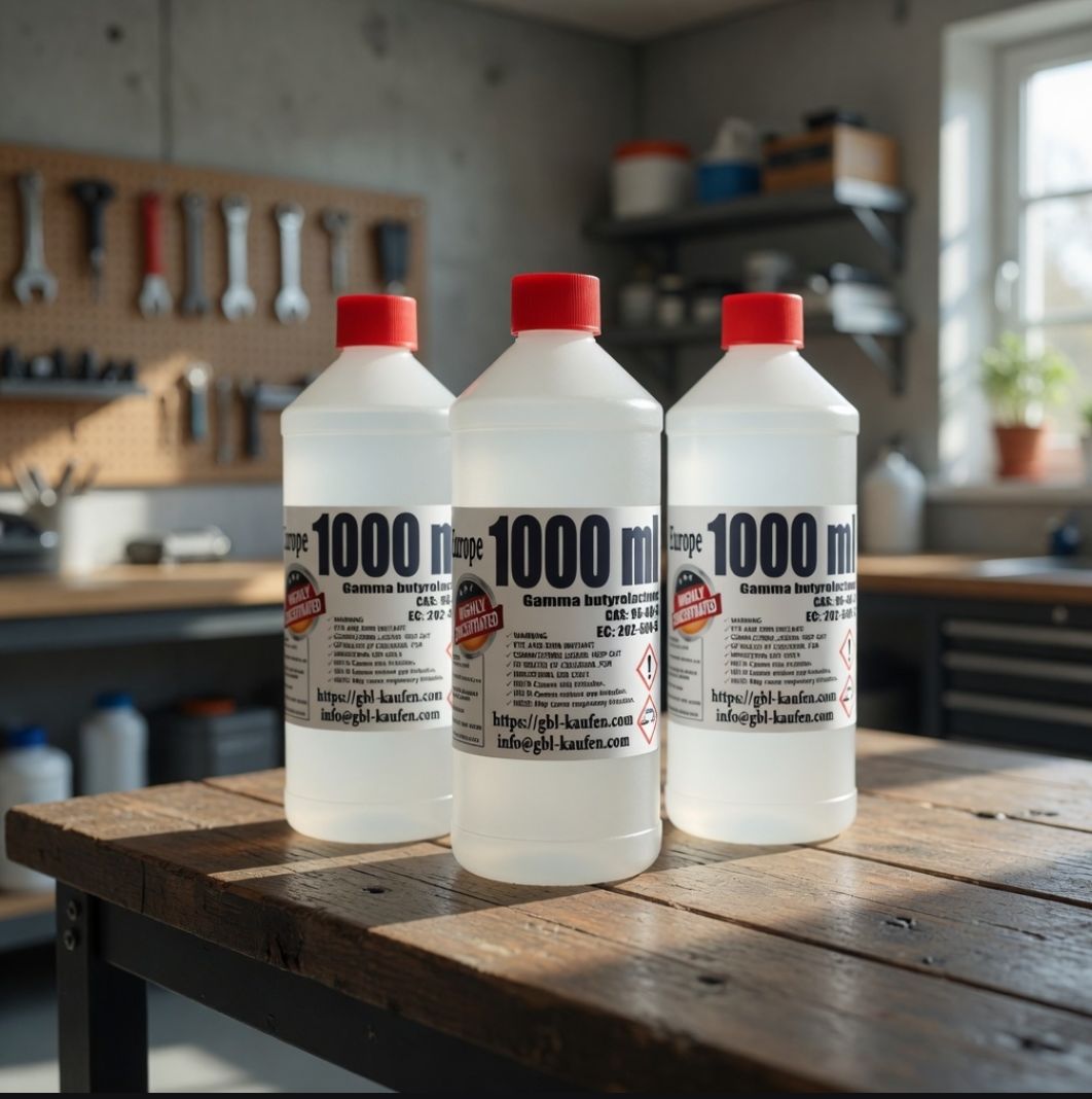 GBL kaufen - Hochwertiger GBL Reiniger Gamma Butyrolacton Lösungsmittel Flasche